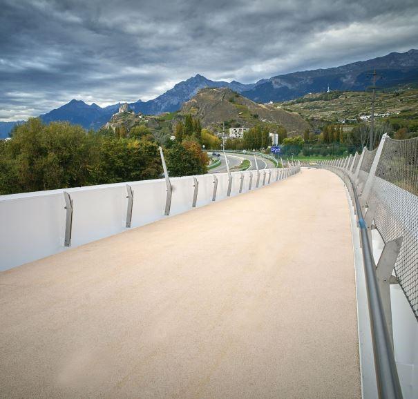 Passerelle A9