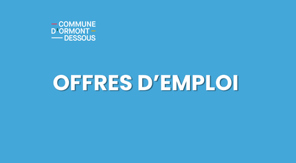 offre d'emploi