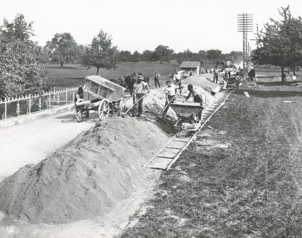 Strassenbau 1929