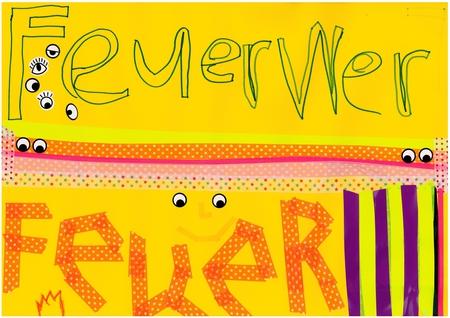 selbstgestaltete Plakate
