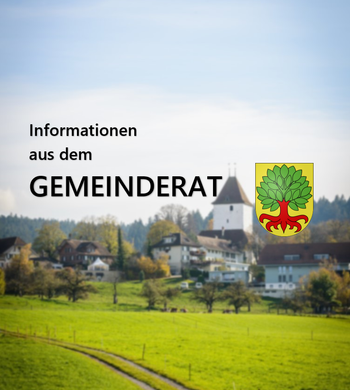 Informationen aus dem Gemeinderat