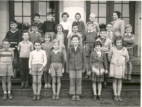 Photo de classe des années 1950