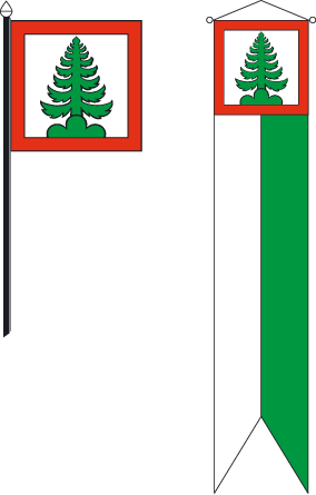 Die Flagge von Densbüren