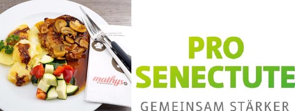 Pro Senectute - Menü (Symbolbild) / Logo