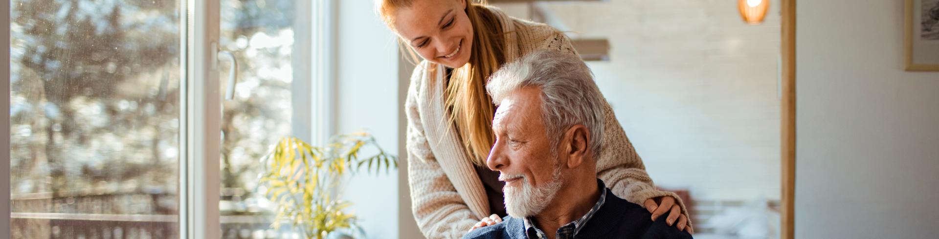 Pflegende Angehörige. Bild: istock
