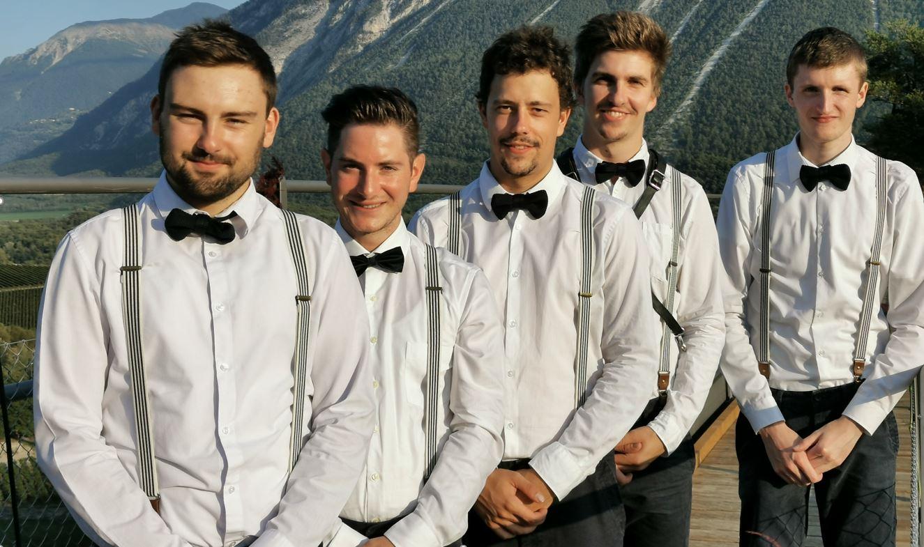 Quintett Men"Gis" aus Salgesch