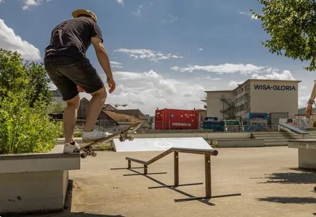 Skaterinnen im Hammerpark
