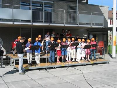 Konzert vor der Aula