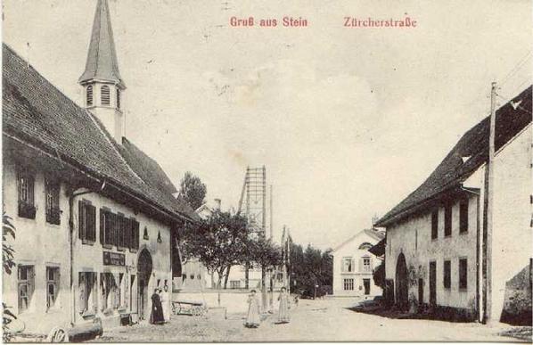 Zürcherstrasse um 1910.

