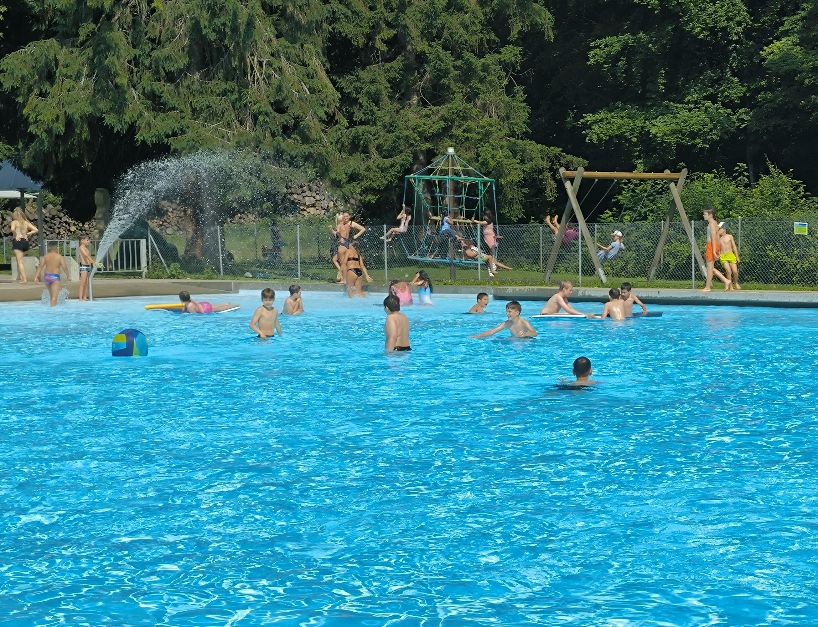 ... und zum Schluss nur ungern das Wasser verlassen wollten, ...