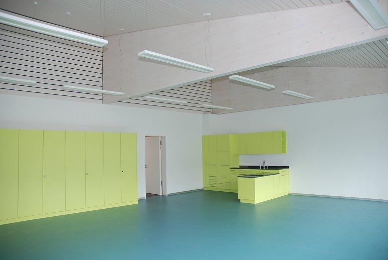Der erweiterte Kindergarten Bündten.