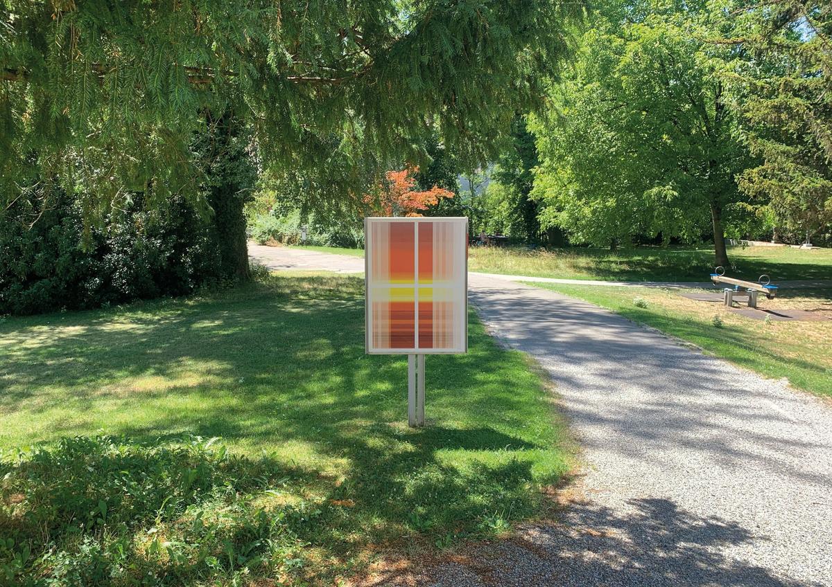 Kunstplakatausstellung "Views" - Künstlergespräch mit Patric Sandri