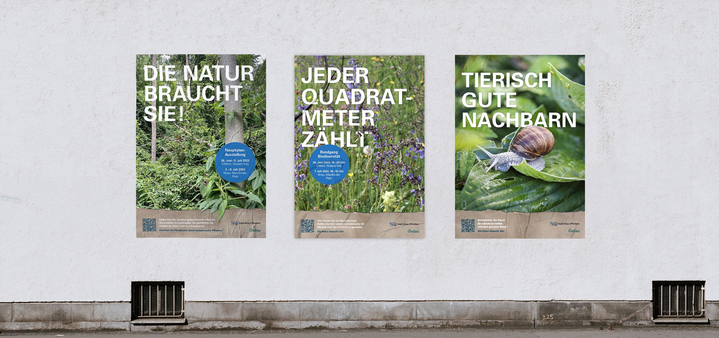 Plakate Kampagne