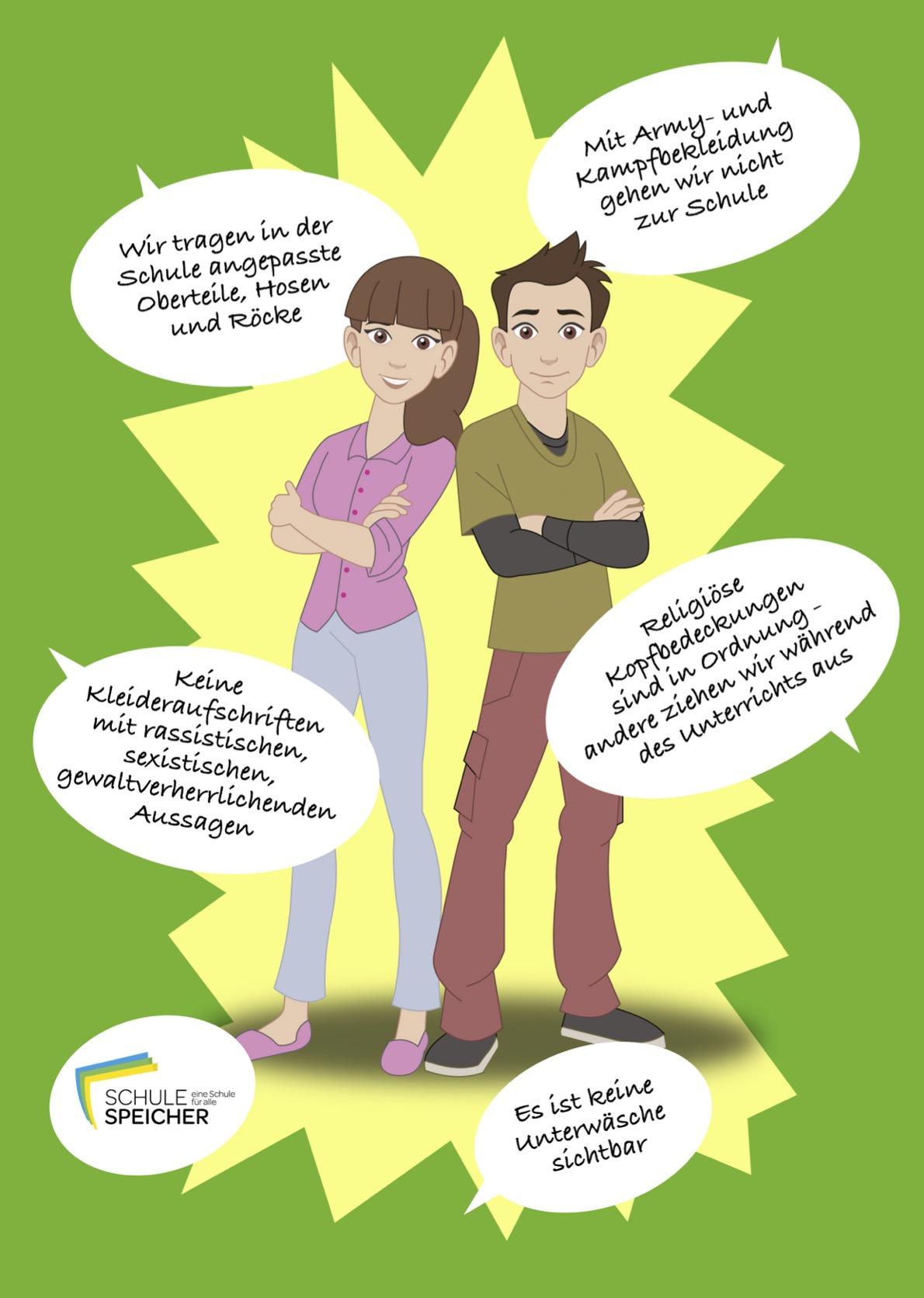 Kleiderordnung der Sekundarschule