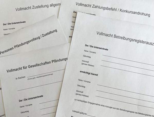 Vollmachten