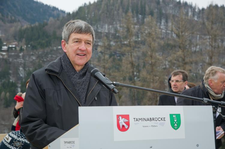 Spatenstich: Ansprache Regierungsrat Willi Haag