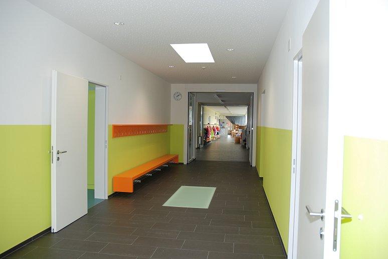 Der erweiterte Kindergarten Bündten.