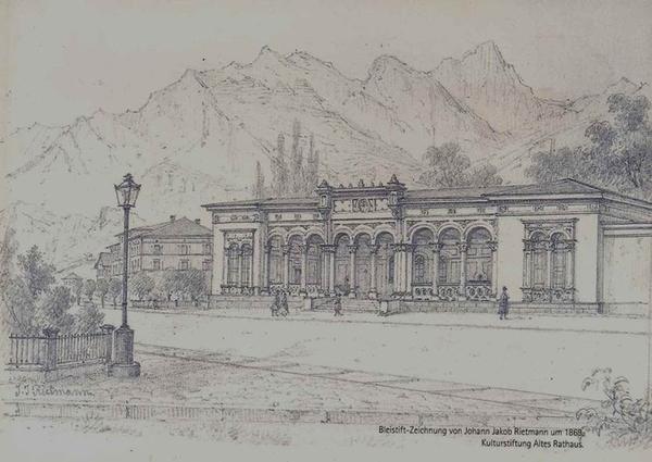 Der Kanton St. Gallen baut das Dorfbad, 1868