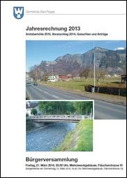 Jahresrechnung 2013