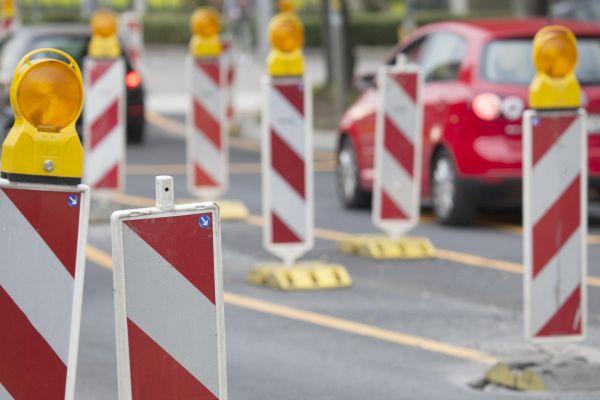 Verkehrssignale auf der Strasse