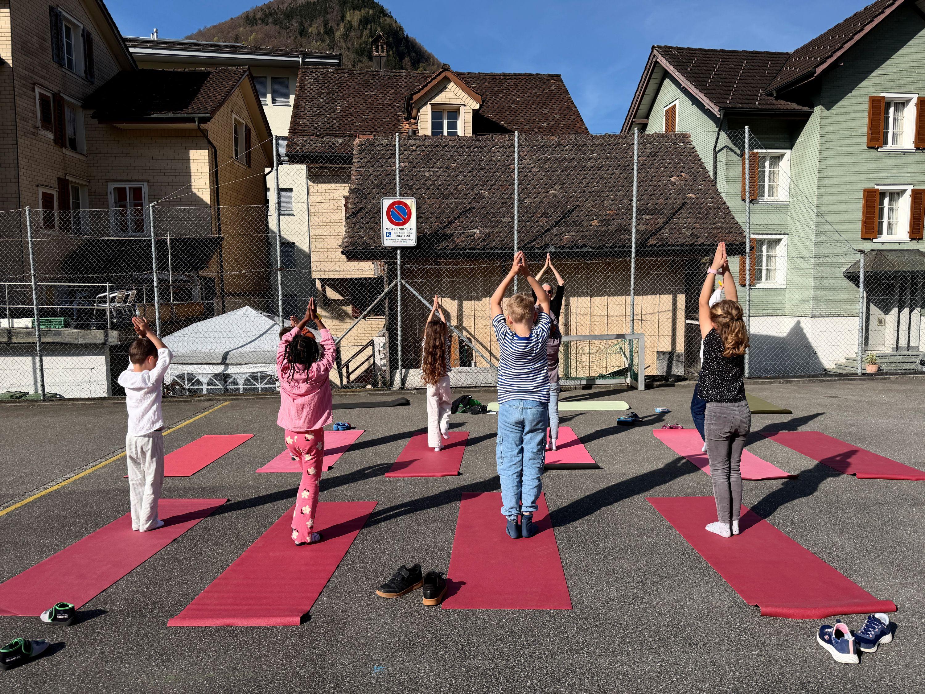 Yoga-Session