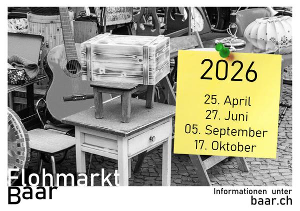 Flohmarkt Daten 2026