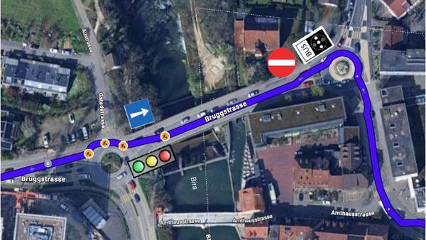 Einspurregime bei der Nepomukbrücke ab 19. Oktober 2026 
