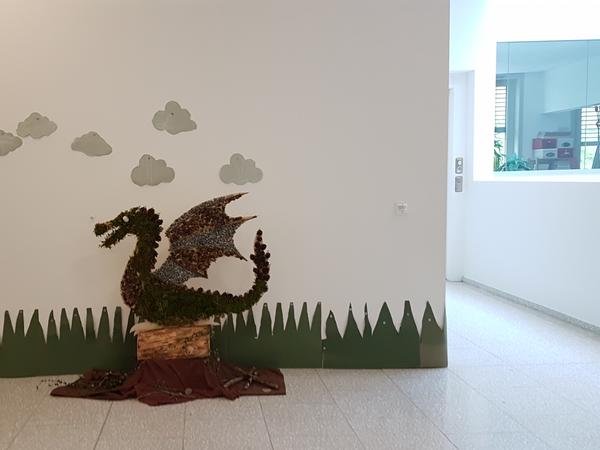 Drachenskulptur