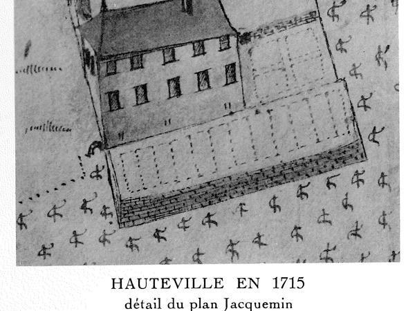 Hauteville en 1715