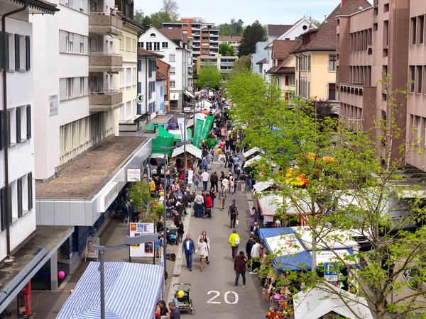 Herbstmarkt auf der Bahnhofstrasse