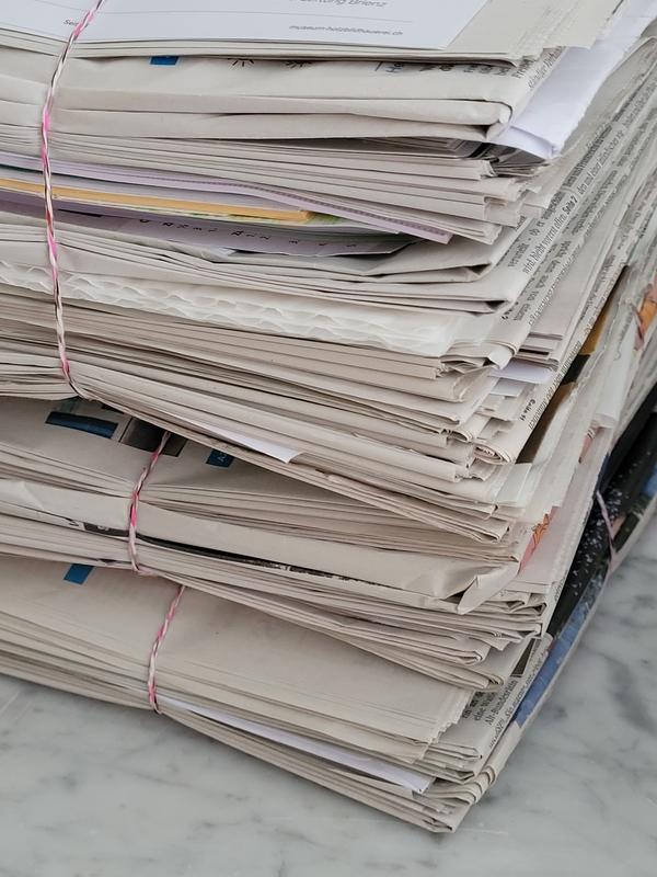 Altpapierbündel
