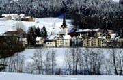 Dorfansicht von Norden mit Kirche