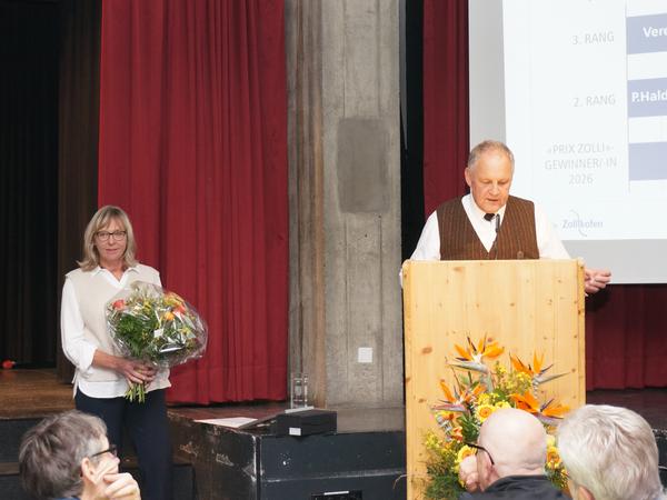 Als Vorbild: Die Preisträgerin und der Preisträger