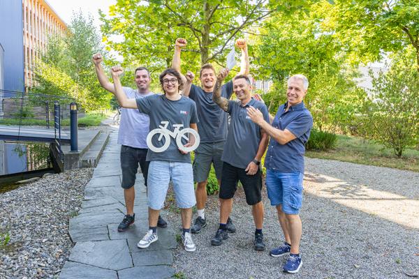 Ein Foto der Gewinner