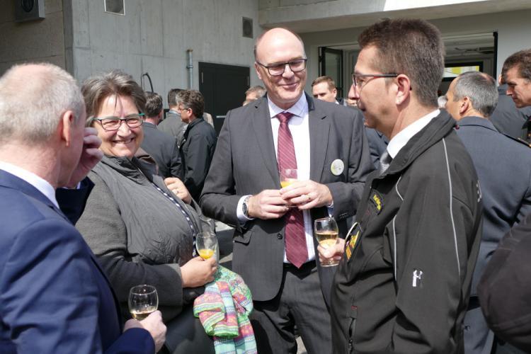 Regierungsrat Martin Pfister ist unter den Gästen