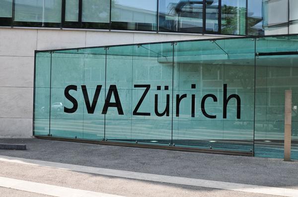 Eingang SVA Zürich