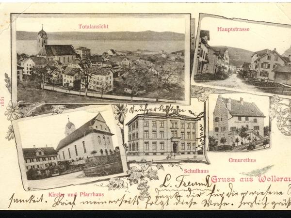 Postkarte von damals