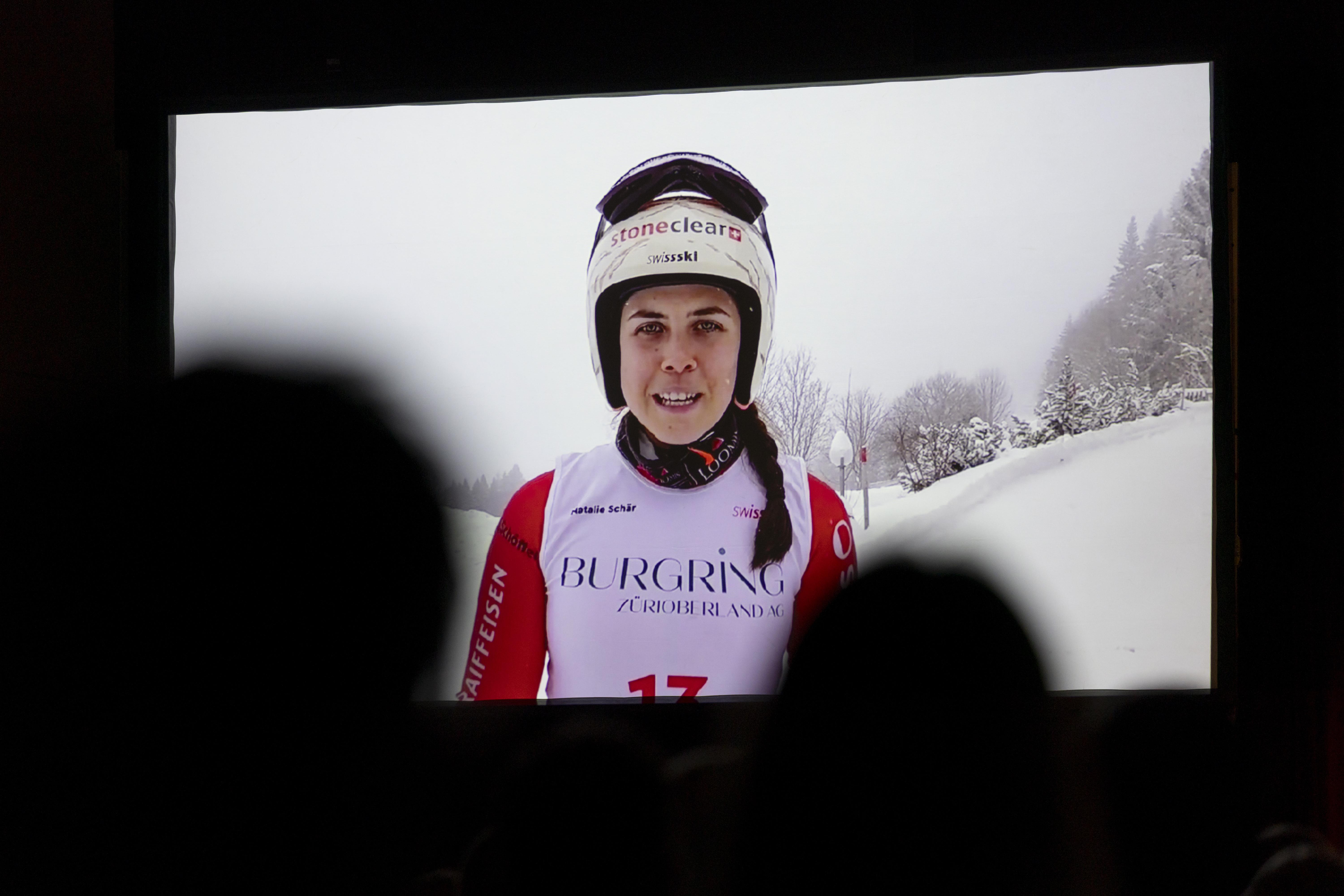 Videobotschaft von Sportpreisgewinnerin Natalie Schär 
