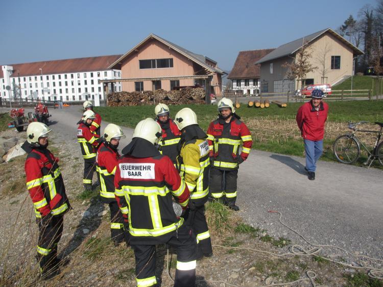 Besuch von einem ehemamligen Feuerwehrkameraden