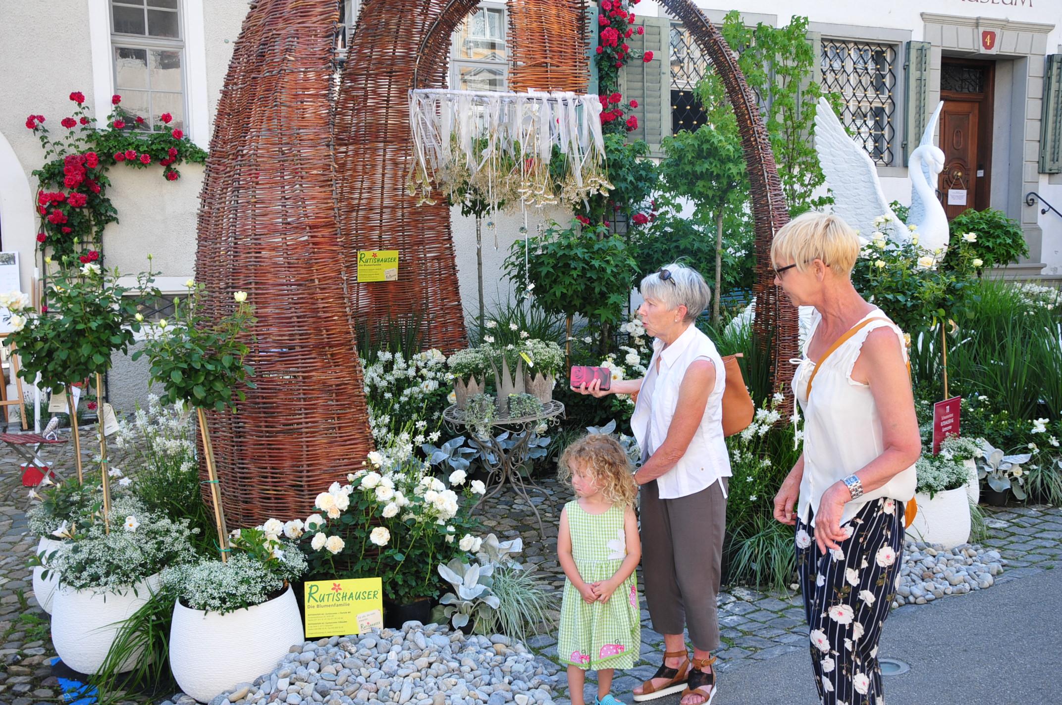 Die grösste Rosenschau der Schweiz in der historischen Altstadt von Bischofszell findet alle 2 Jahre in der letzten Juniwoche statt.
Nebst traumhaft gestalteter Roseninseln, gibt es ein täglich wechselndes kulturelles Programm. Dieses besteht jeweils aus musikalischen Aufführungen und Ausstellungen.
Rosen- und Gartenprodukte finden sich am Rosen- und Spezialitätenmarkt oder an Ständen im Gelände. Kulinarische Leckerbissen bieten zahlreiche Restaurants und Rosenbeizli.