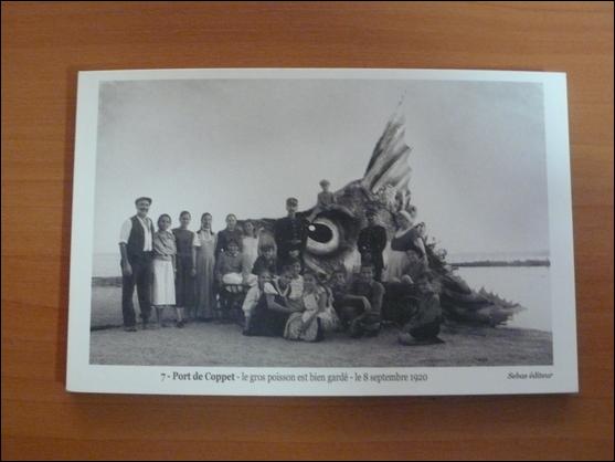 Carte postale du Gros poisson du lac