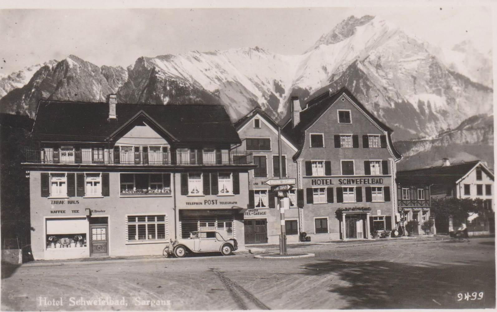 Heute Hotel Post. Hier sieht man weshalb.