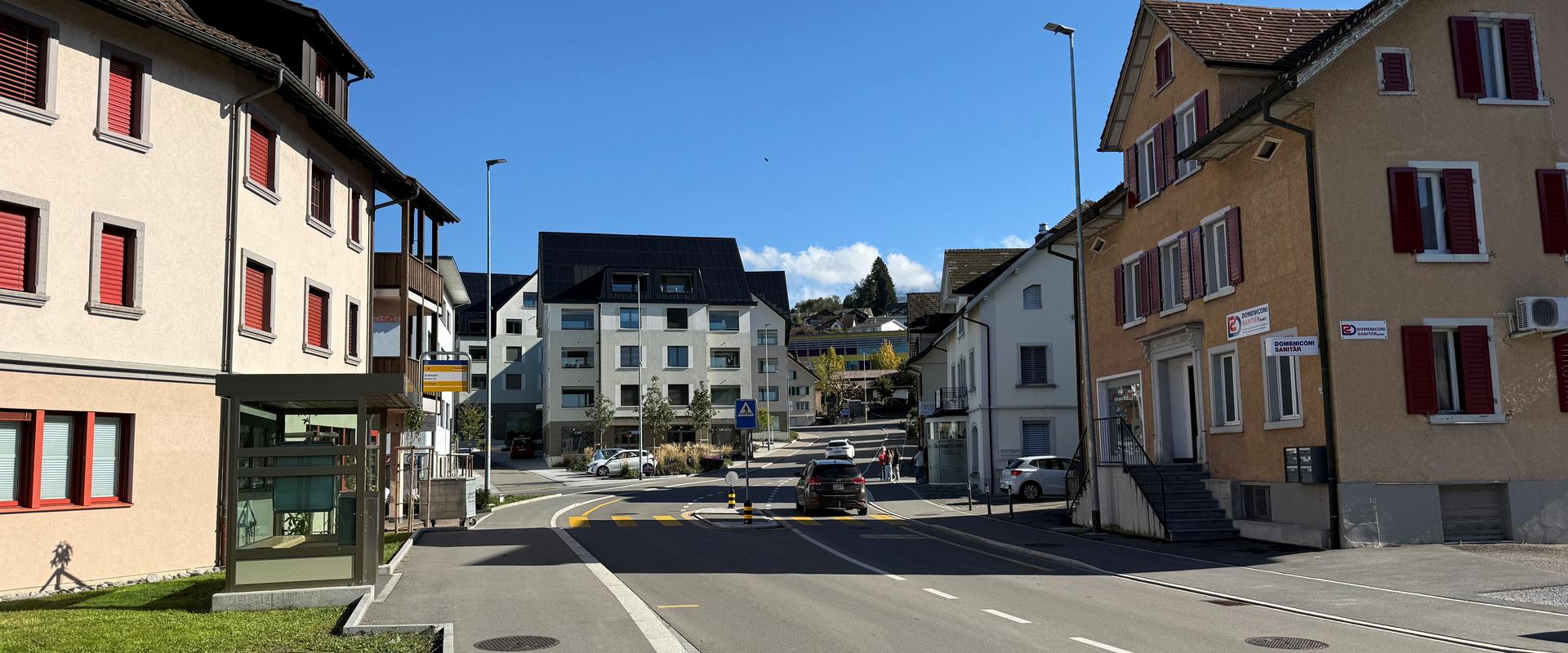 Bild Dorfkern vom Dorfbrunnen aus