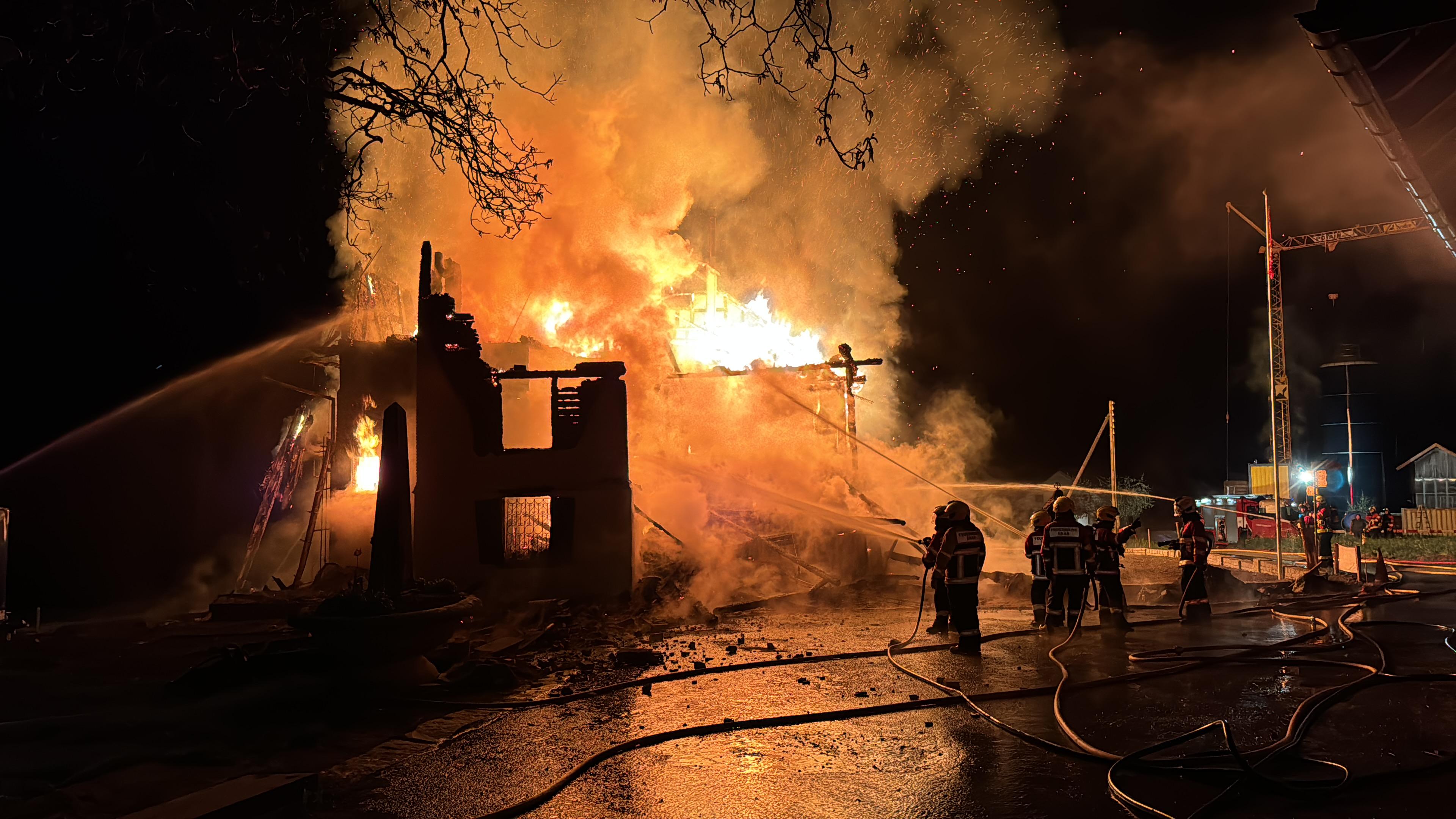 Einsatz Brand Gebäude 