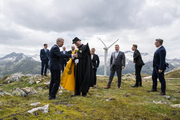 Regierungsrat auf dem Gütsch bei Andermatt