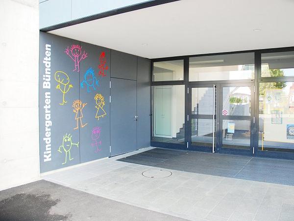 Der erweiterte Kindergarten Bündten