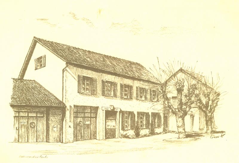 Gemeindehaus früher