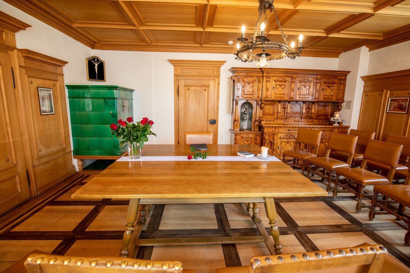 Trauungszimmer im Höfli/Rosenburg (Waserstube)