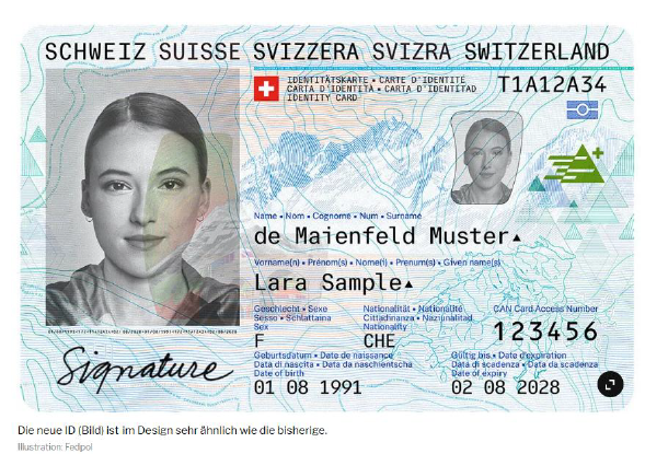 Biometrische Identitätskarte