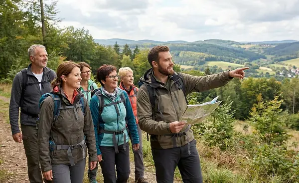 Zämegolaufe: gemeinsame Spazierwanderung